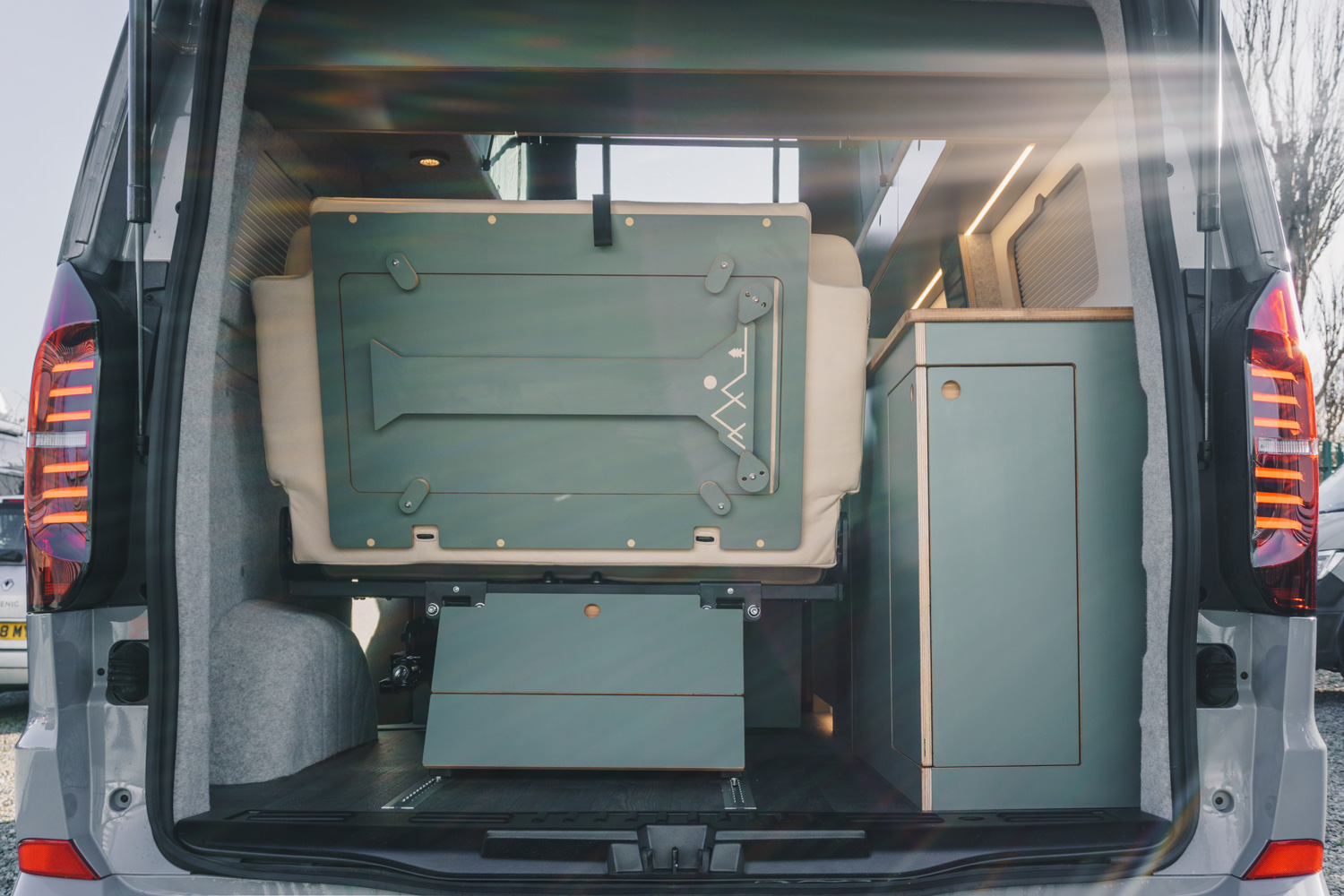 VW T7 - Stone Grey Offtrail Low Conversion interior